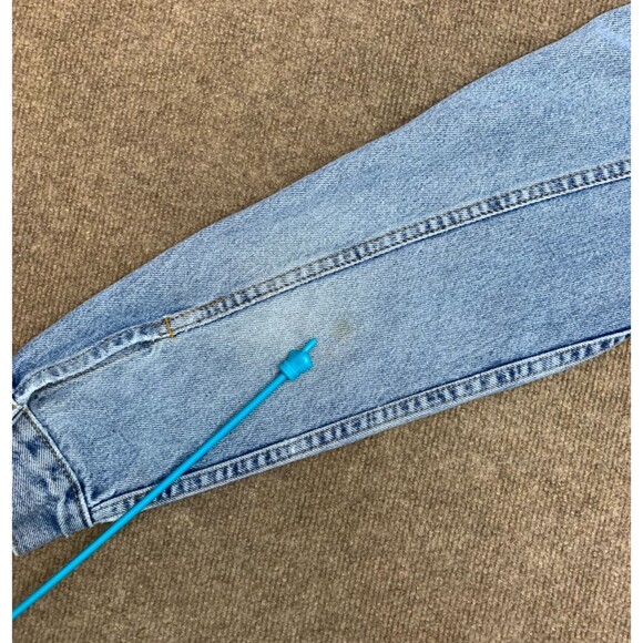 Vintage Levis Jacket Womens M Denim Trucker 90s Pre-Washed Lived-In USA Red Tab - Picture 3 of 10